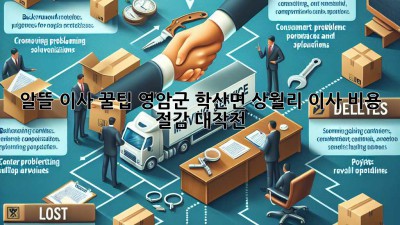알뜰 이사 꿀팁🍯 영암군 학산면 상월리 이사 비용 절감 대작전!